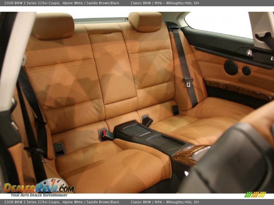 Saddle Brown/Black Interior - 2008 BMW 3 Series 328xi Coupe Photo #21