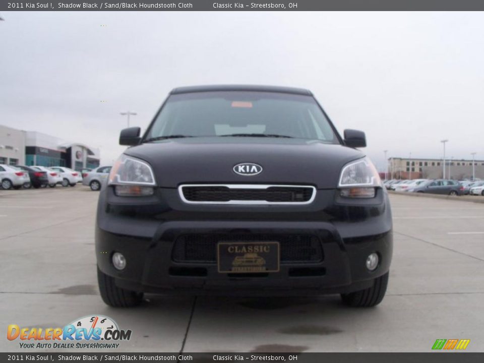 2011 Kia Soul ! Shadow Black / Sand/Black Houndstooth Cloth Photo #2