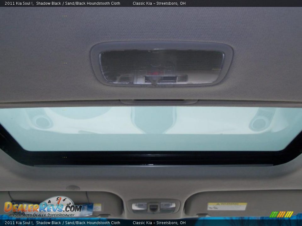 2011 Kia Soul ! Shadow Black / Sand/Black Houndstooth Cloth Photo #27