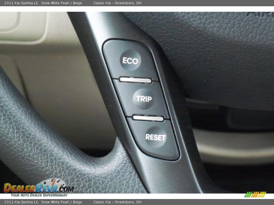 2011 Kia Optima LX Snow White Pearl / Beige Photo #19