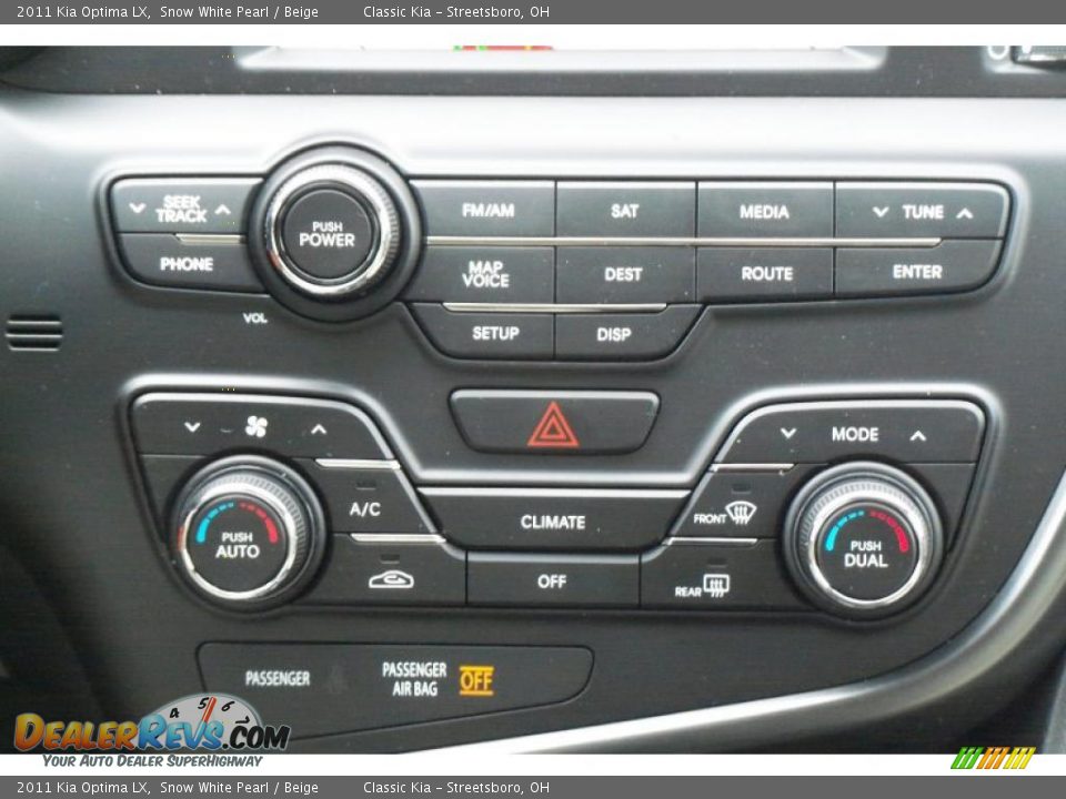 2011 Kia Optima LX Snow White Pearl / Beige Photo #22
