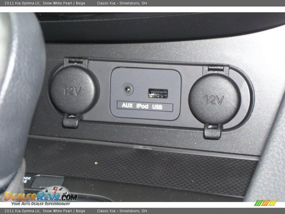 2011 Kia Optima LX Snow White Pearl / Beige Photo #23