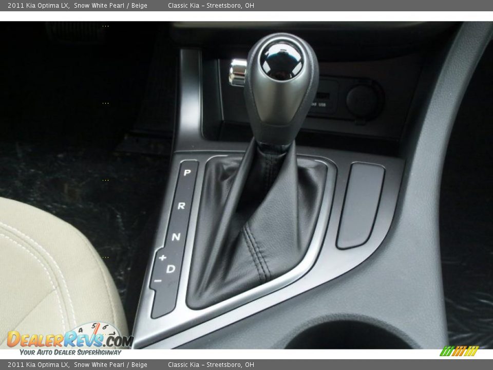 2011 Kia Optima LX Snow White Pearl / Beige Photo #24