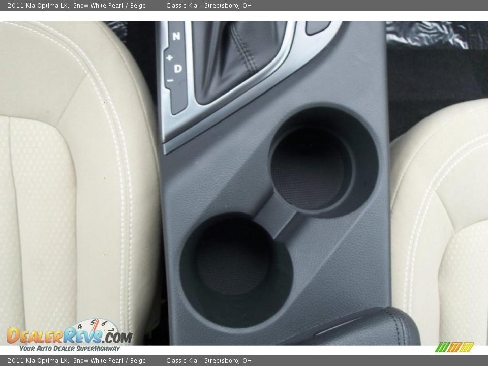 2011 Kia Optima LX Snow White Pearl / Beige Photo #25