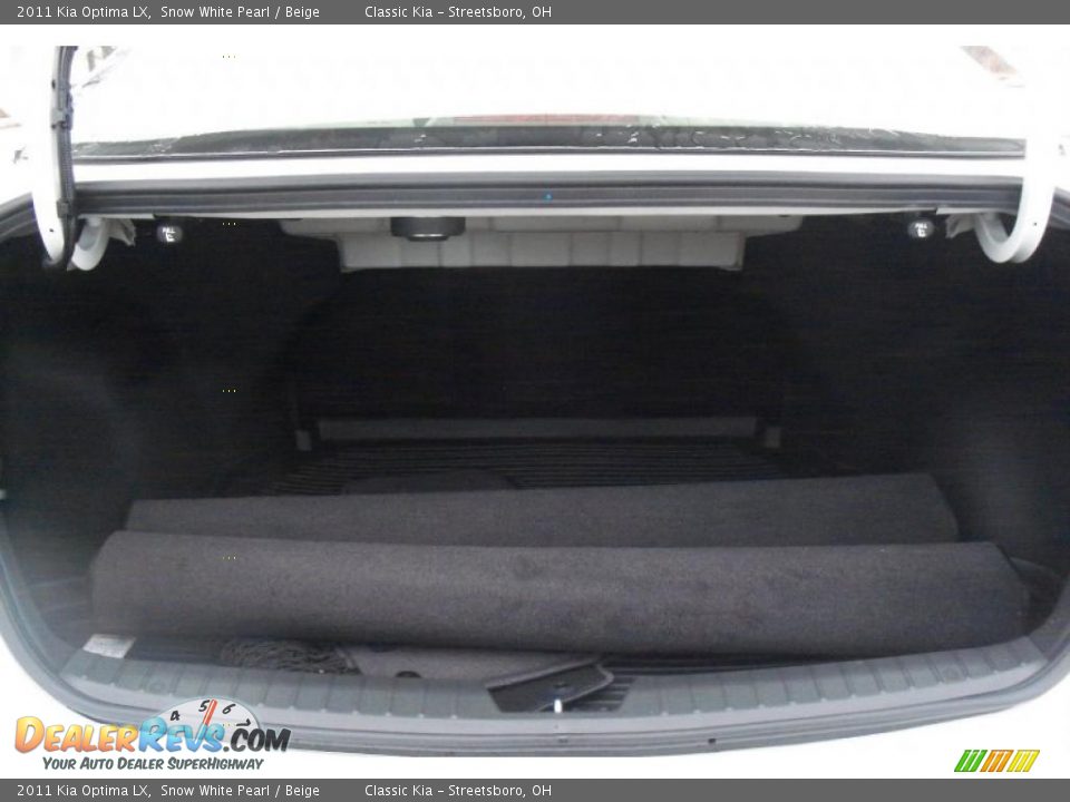 2011 Kia Optima LX Snow White Pearl / Beige Photo #29