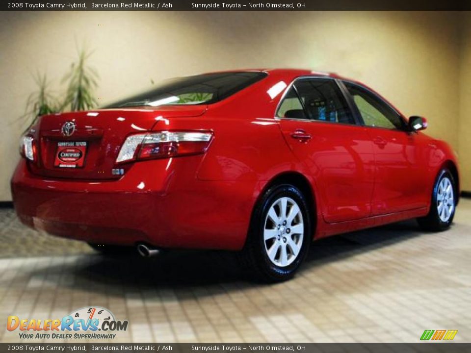 2008 toyota camry barcelona red #6