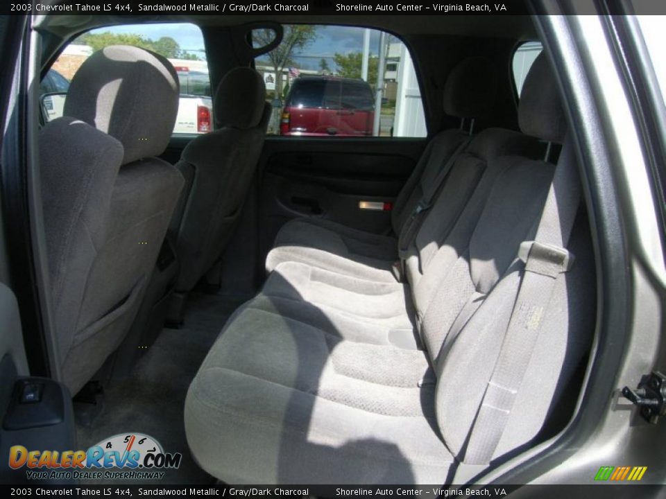 2003 Chevrolet Tahoe LS 4x4 Sandalwood Metallic / Gray/Dark Charcoal Photo #9