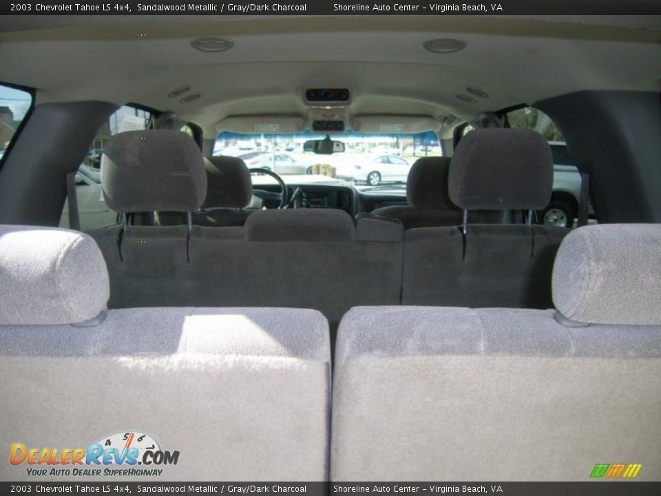 2003 Chevrolet Tahoe LS 4x4 Sandalwood Metallic / Gray/Dark Charcoal Photo #12