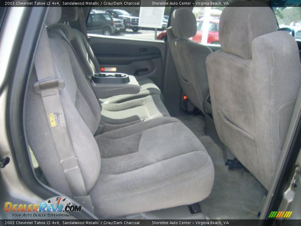 2003 Chevrolet Tahoe LS 4x4 Sandalwood Metallic / Gray/Dark Charcoal Photo #13