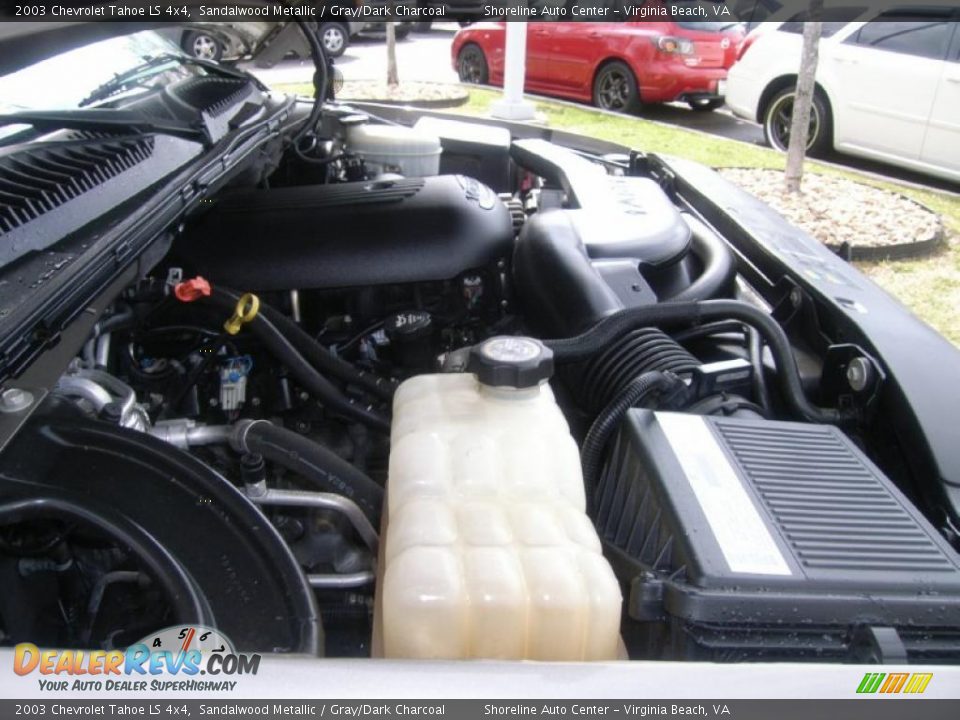2003 Chevrolet Tahoe LS 4x4 Sandalwood Metallic / Gray/Dark Charcoal Photo #21