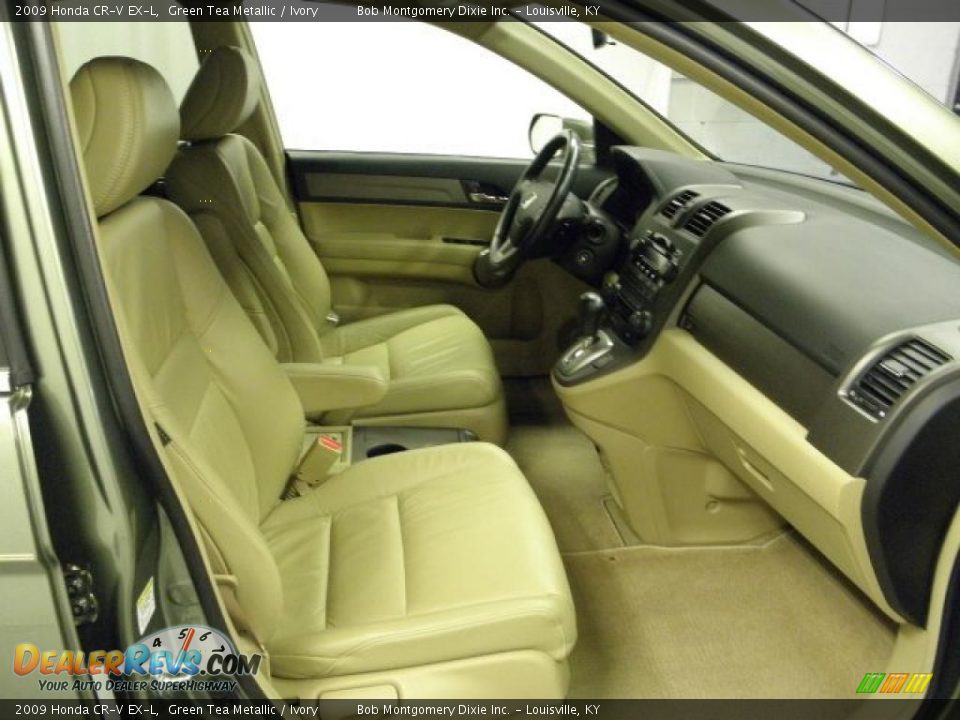 Ivory Interior - 2009 Honda CR-V EX-L Photo #16