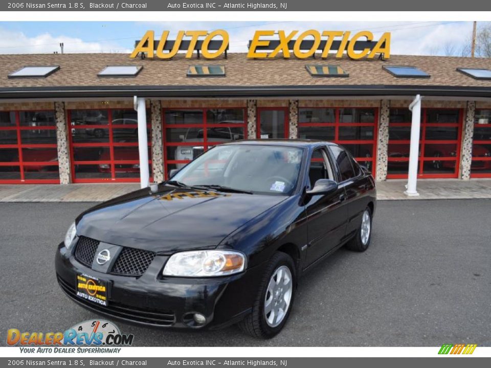 2006 Nissan Sentra 1.8 S Blackout / Charcoal Photo #1