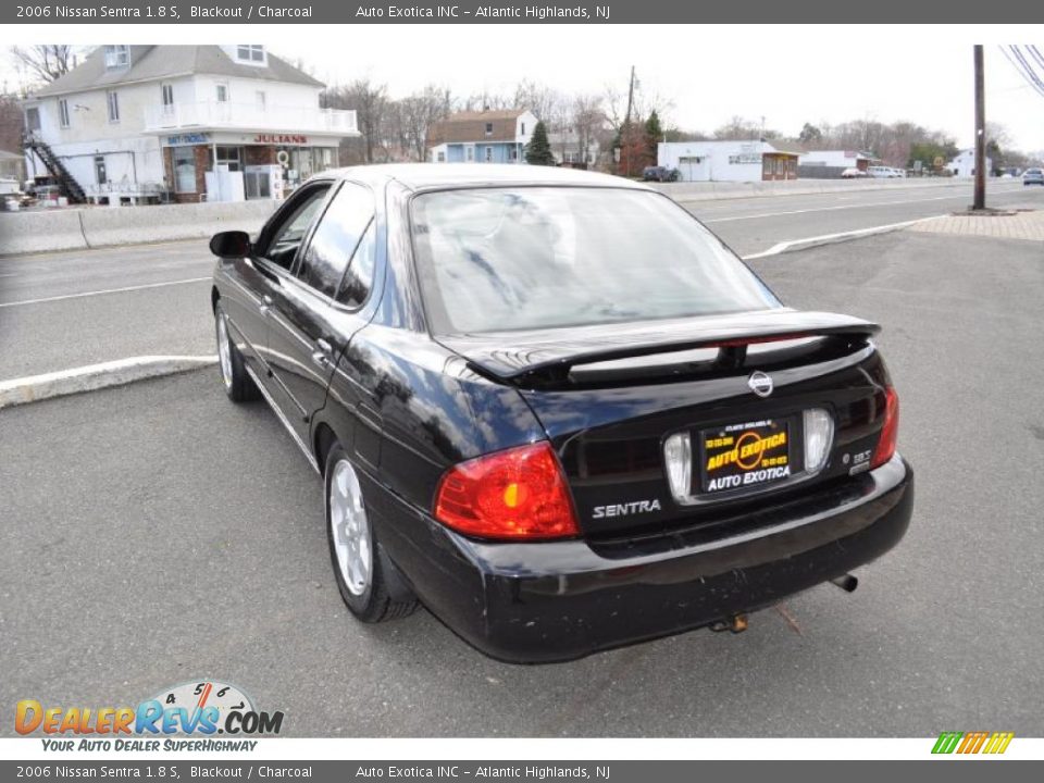 2006 Nissan Sentra 1.8 S Blackout / Charcoal Photo #2