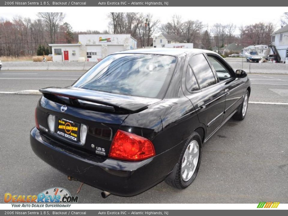 2006 Nissan Sentra 1.8 S Blackout / Charcoal Photo #3