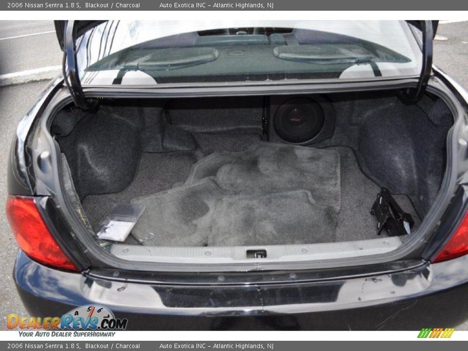 2006 Nissan Sentra 1.8 S Trunk Photo #8