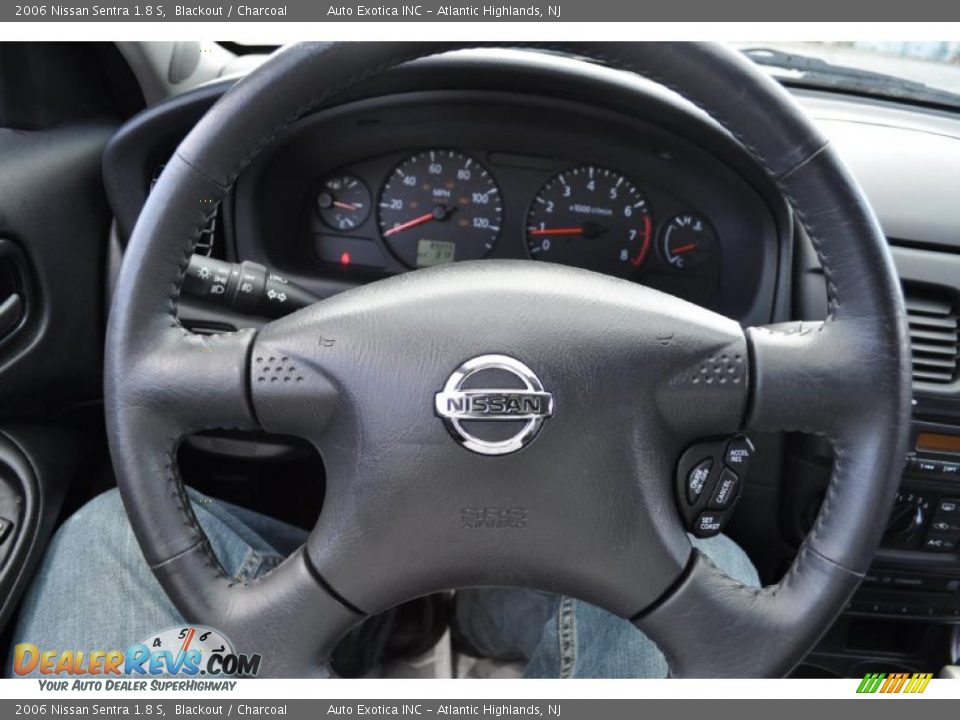 2006 Nissan Sentra 1.8 S Blackout / Charcoal Photo #10