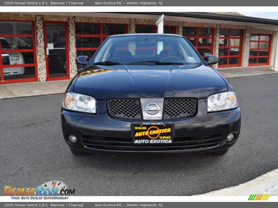 2006 Nissan Sentra 1.8 S Blackout / Charcoal Photo #31