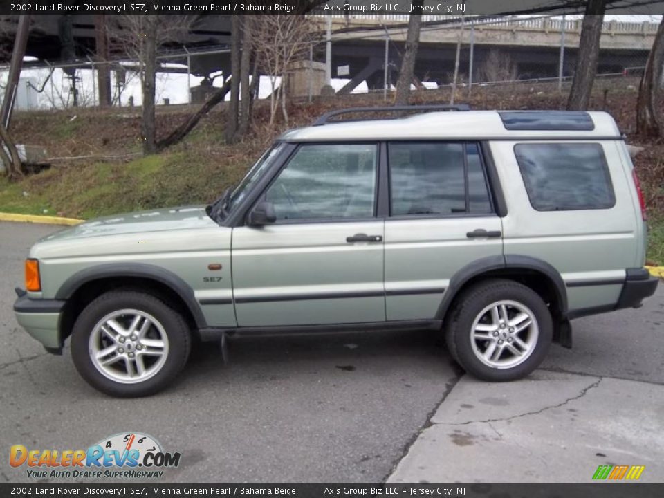 Vienna Green Pearl 2002 Land Rover Discovery II SE7 Photo #2