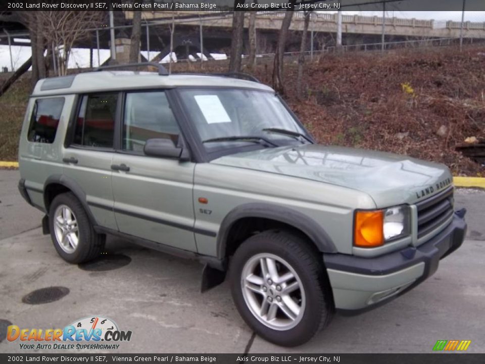 Vienna Green Pearl 2002 Land Rover Discovery II SE7 Photo #3