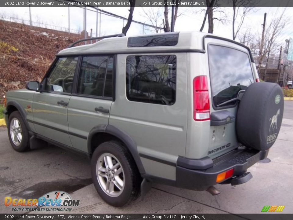 Vienna Green Pearl 2002 Land Rover Discovery II SE7 Photo #5