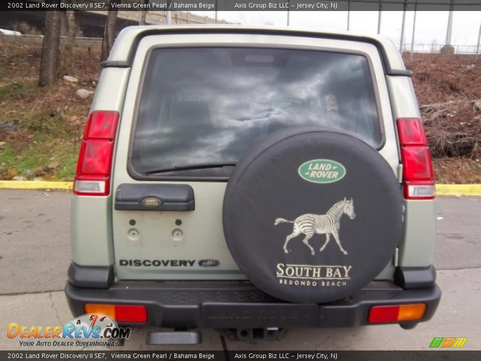 2002 Land Rover Discovery II SE7 Vienna Green Pearl / Bahama Beige Photo #6