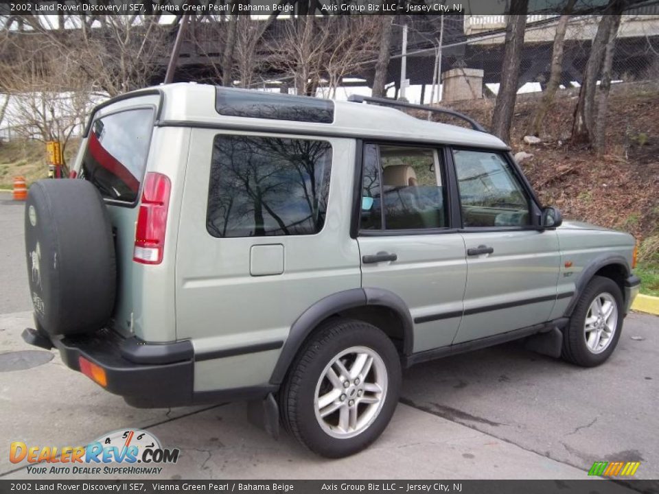 Vienna Green Pearl 2002 Land Rover Discovery II SE7 Photo #7