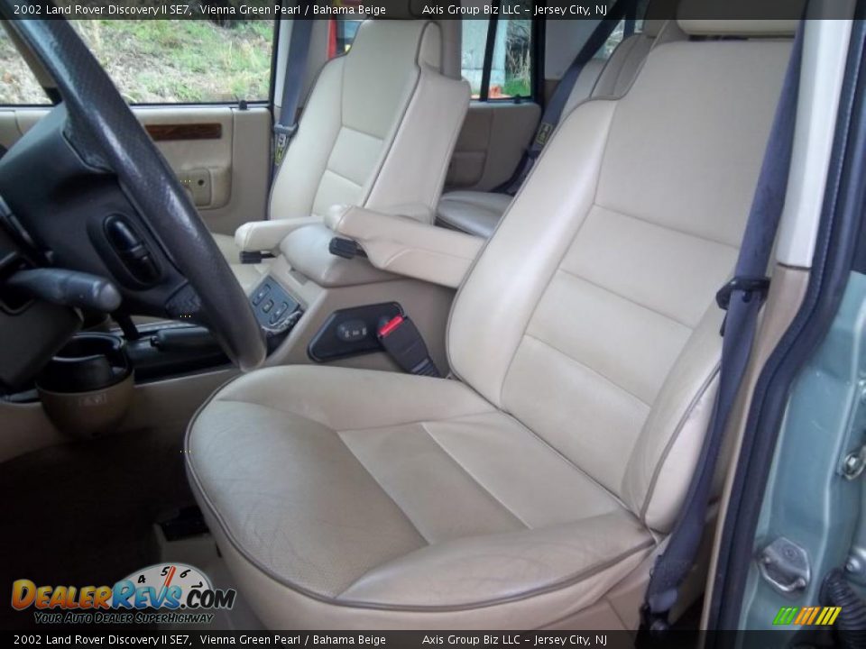 Bahama Beige Interior - 2002 Land Rover Discovery II SE7 Photo #9