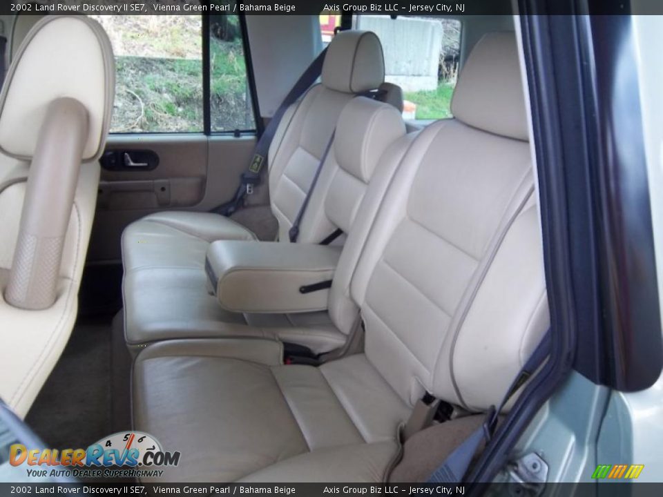 Bahama Beige Interior - 2002 Land Rover Discovery II SE7 Photo #11
