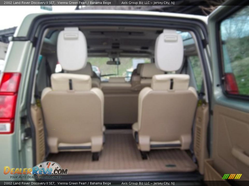 2002 Land Rover Discovery II SE7 Vienna Green Pearl / Bahama Beige Photo #12