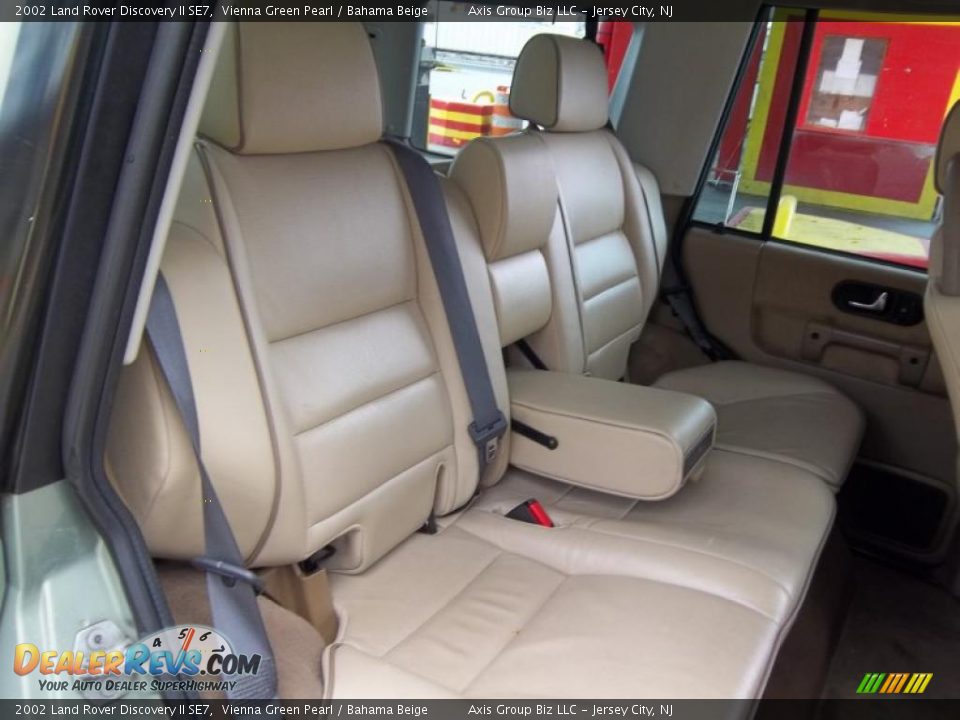Bahama Beige Interior - 2002 Land Rover Discovery II SE7 Photo #14