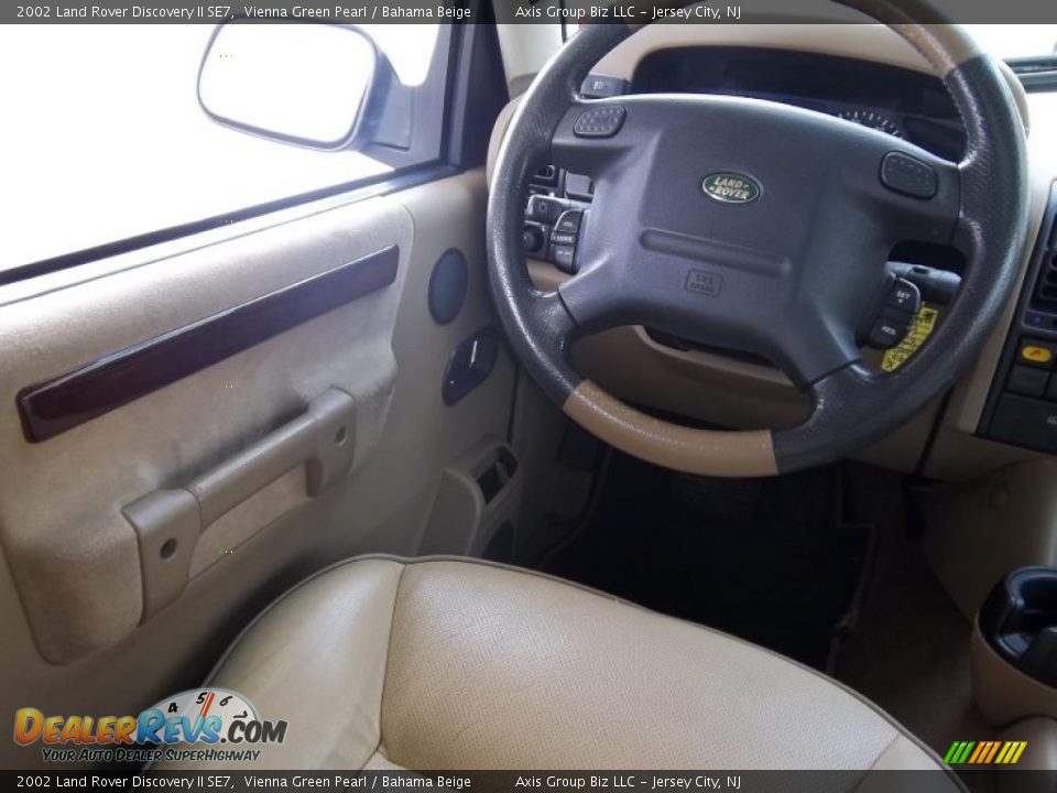 2002 Land Rover Discovery II SE7 Steering Wheel Photo #21