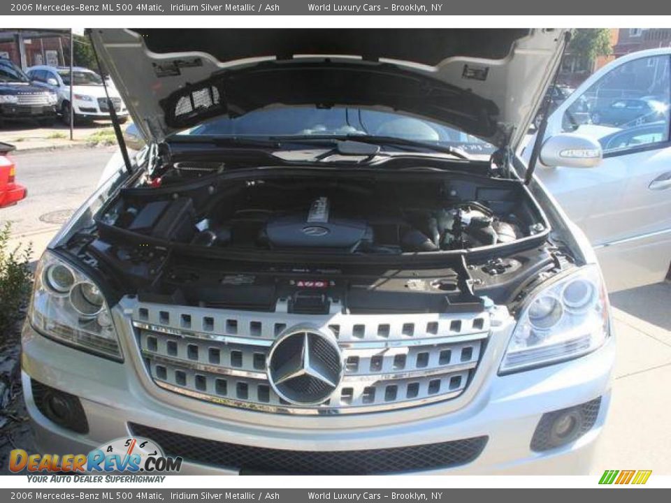 2006 Mercedes-Benz ML 500 4Matic Iridium Silver Metallic / Ash Photo #7