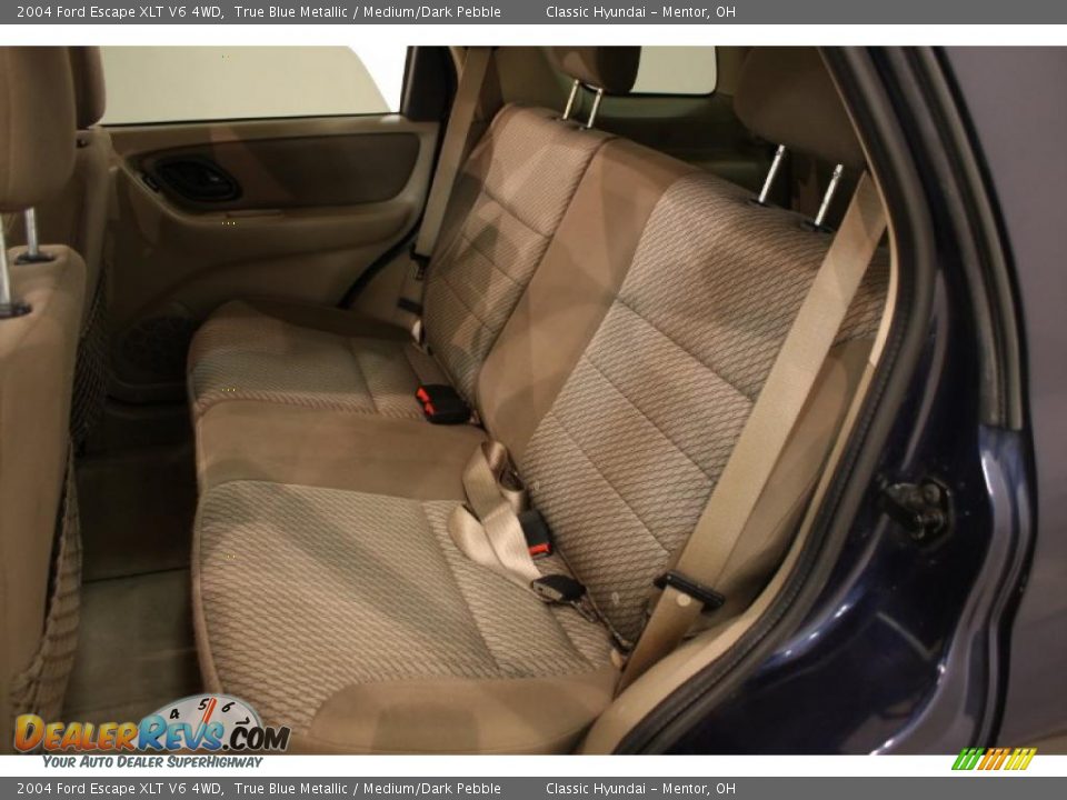 Medium/Dark Pebble Interior - 2004 Ford Escape XLT V6 4WD Photo #15