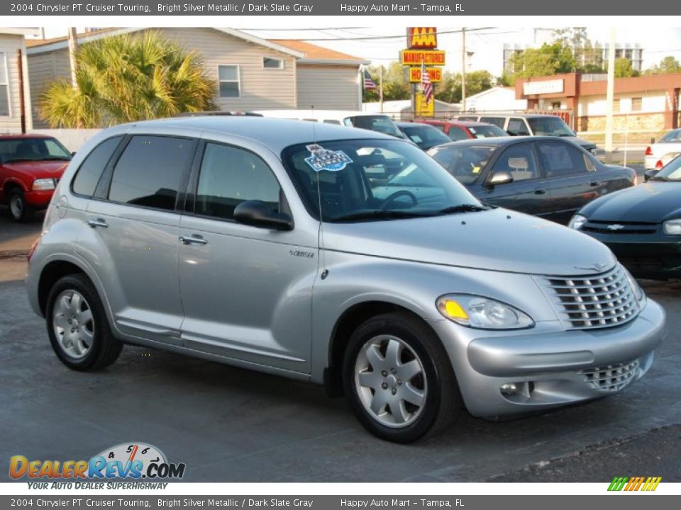 2004 Chrysler PT Cruiser Touring Bright Silver Metallic / Dark Slate Gray Photo #2