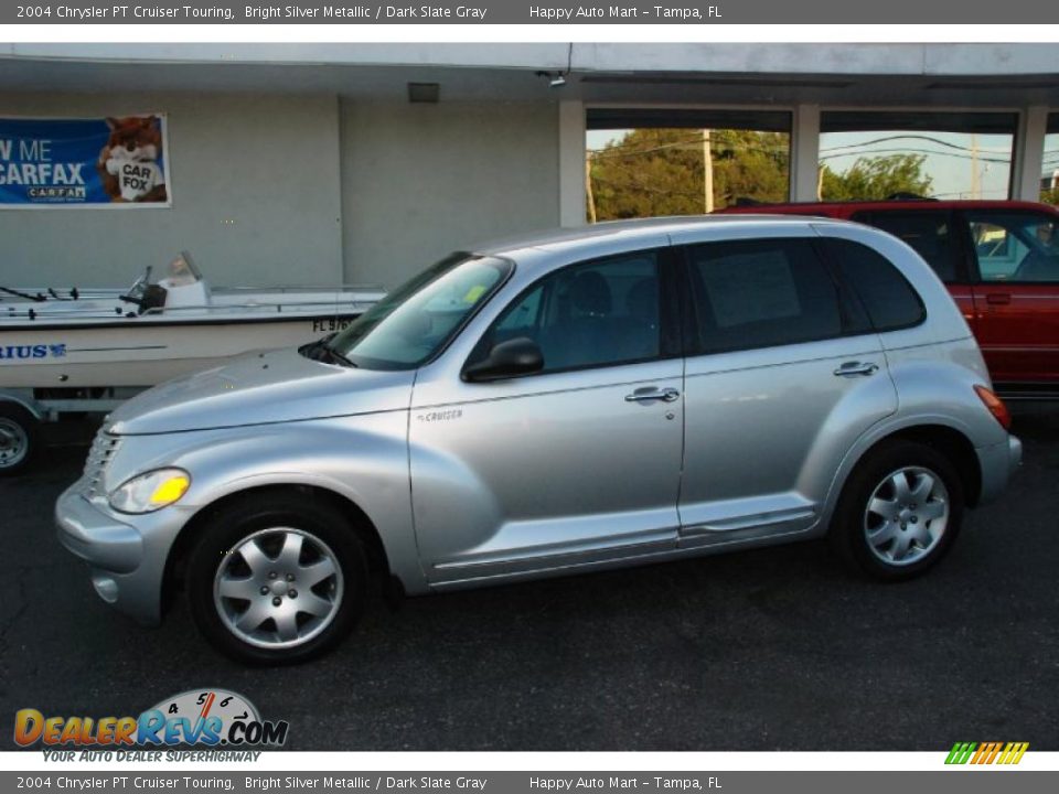 2004 Chrysler PT Cruiser Touring Bright Silver Metallic / Dark Slate Gray Photo #6