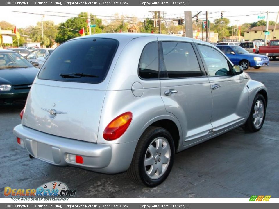 2004 Chrysler PT Cruiser Touring Bright Silver Metallic / Dark Slate Gray Photo #10