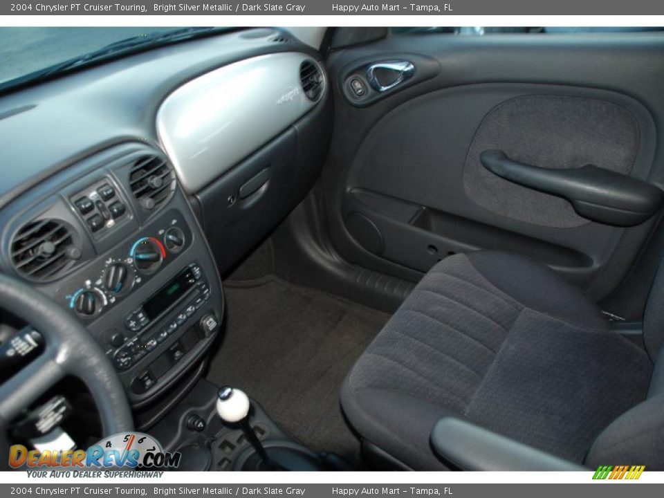 2004 Chrysler PT Cruiser Touring Bright Silver Metallic / Dark Slate Gray Photo #18