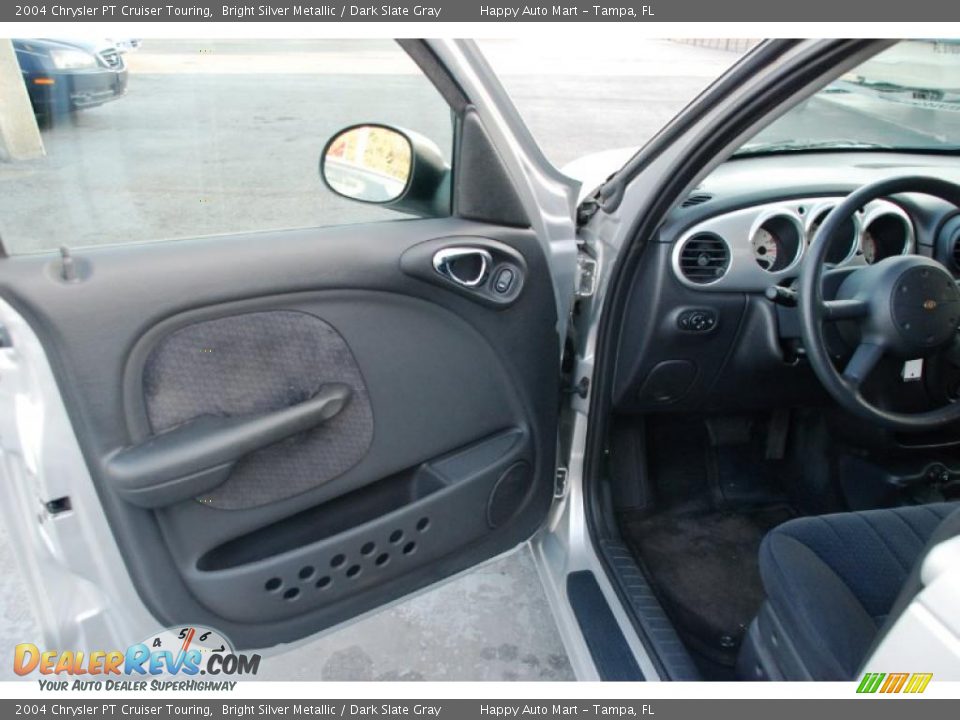 2004 Chrysler PT Cruiser Touring Bright Silver Metallic / Dark Slate Gray Photo #20