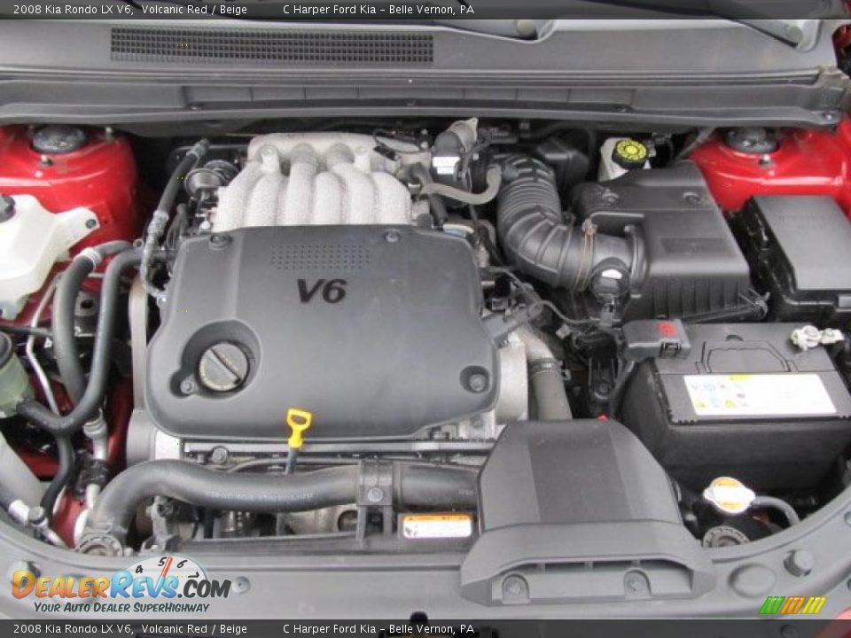 2008 Kia Rondo LX V6 2.7 Liter DOHC 24-Valve V6 Engine Photo #10