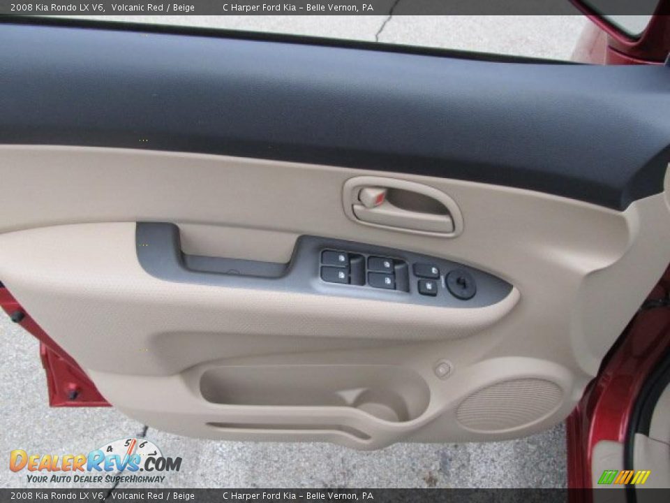 Door Panel of 2008 Kia Rondo LX V6 Photo #13