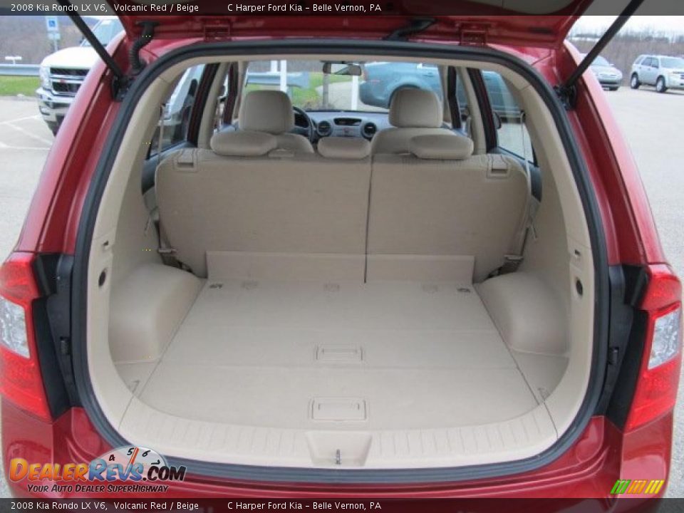 2008 Kia Rondo LX V6 Trunk Photo #23