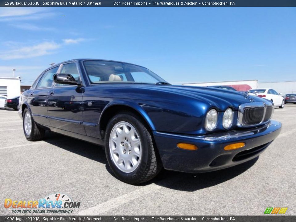 Sapphire Blue Metallic 1998 Jaguar XJ XJ8 Photo #5