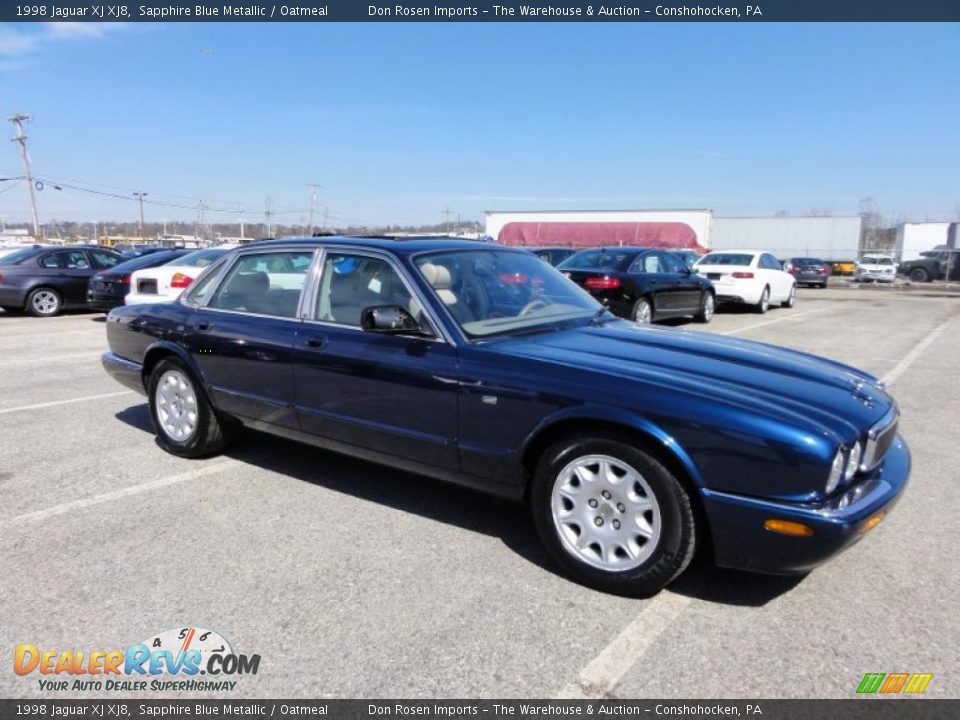 Sapphire Blue Metallic 1998 Jaguar XJ XJ8 Photo #6