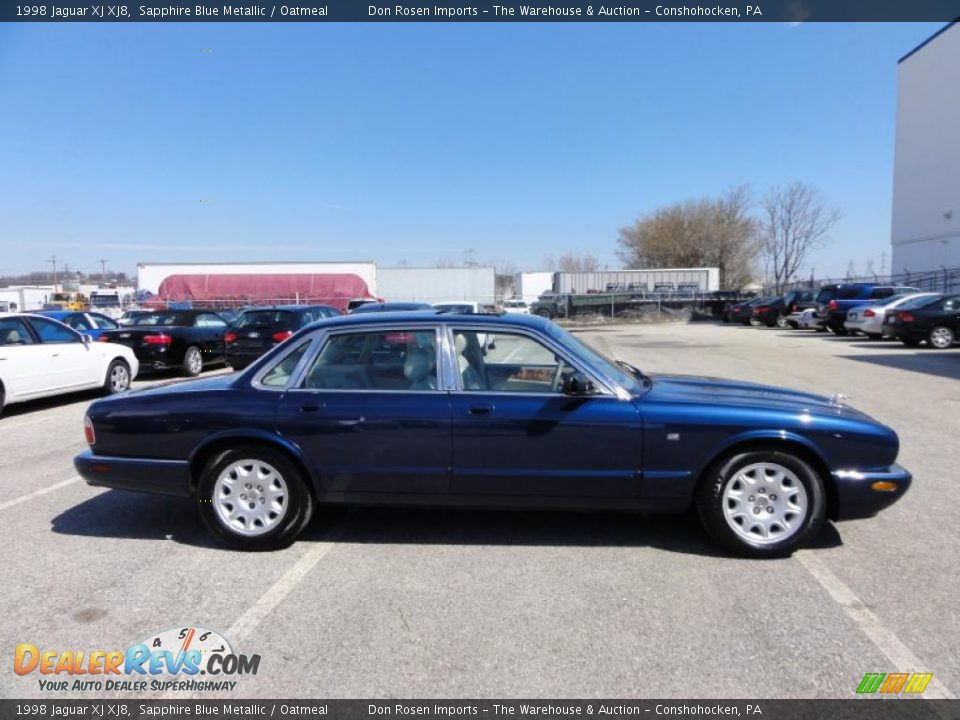 Sapphire Blue Metallic 1998 Jaguar XJ XJ8 Photo #7