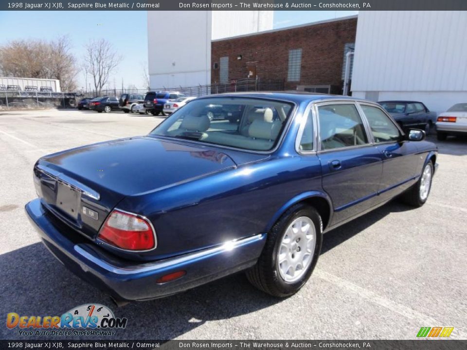 Sapphire Blue Metallic 1998 Jaguar XJ XJ8 Photo #8