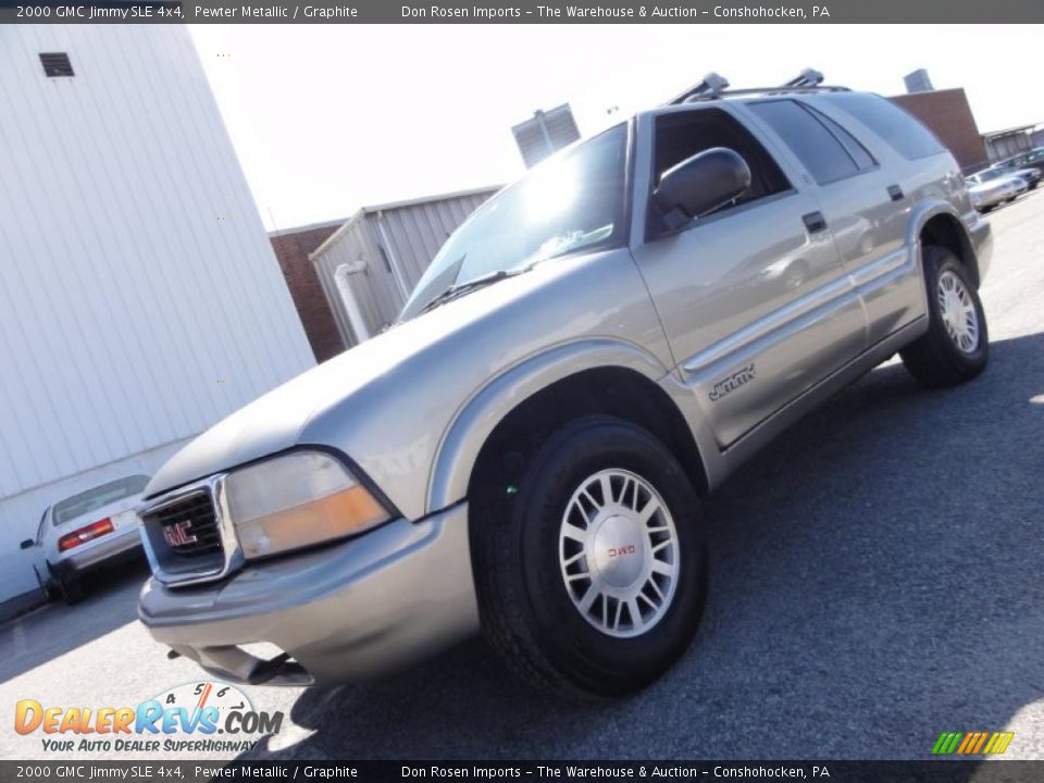 2000 GMC Jimmy SLE 4x4 Pewter Metallic / Graphite Photo #1