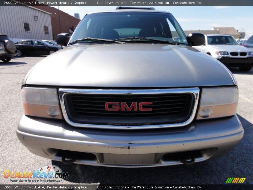 2000 GMC Jimmy SLE 4x4 Pewter Metallic / Graphite Photo #3