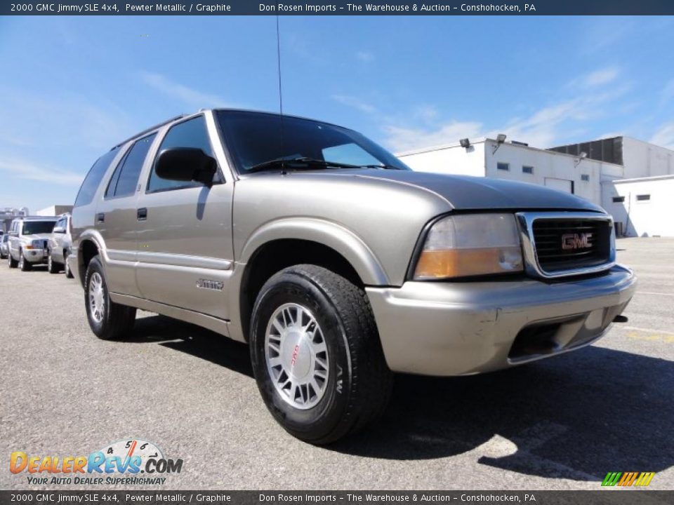 Pewter Metallic 2000 GMC Jimmy SLE 4x4 Photo #5