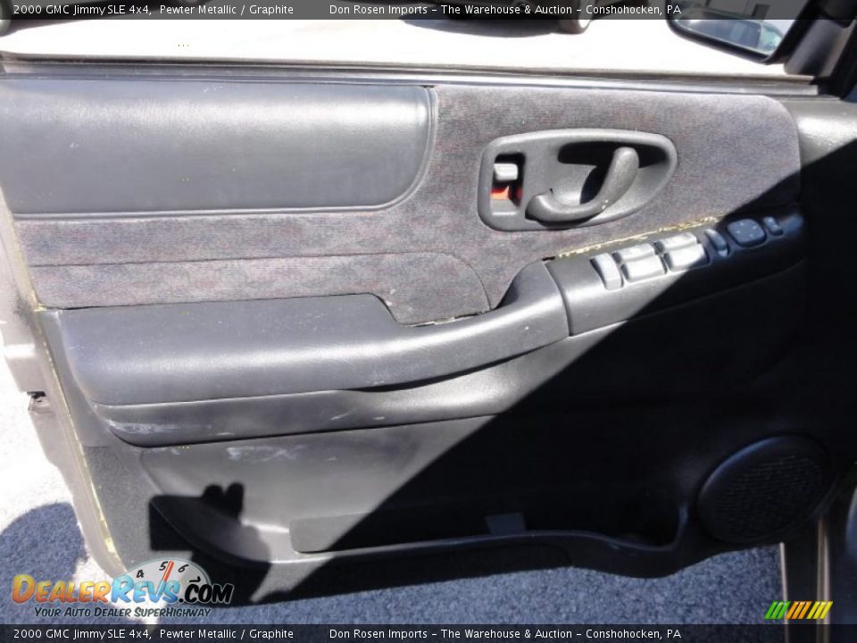 2000 GMC Jimmy SLE 4x4 Pewter Metallic / Graphite Photo #14