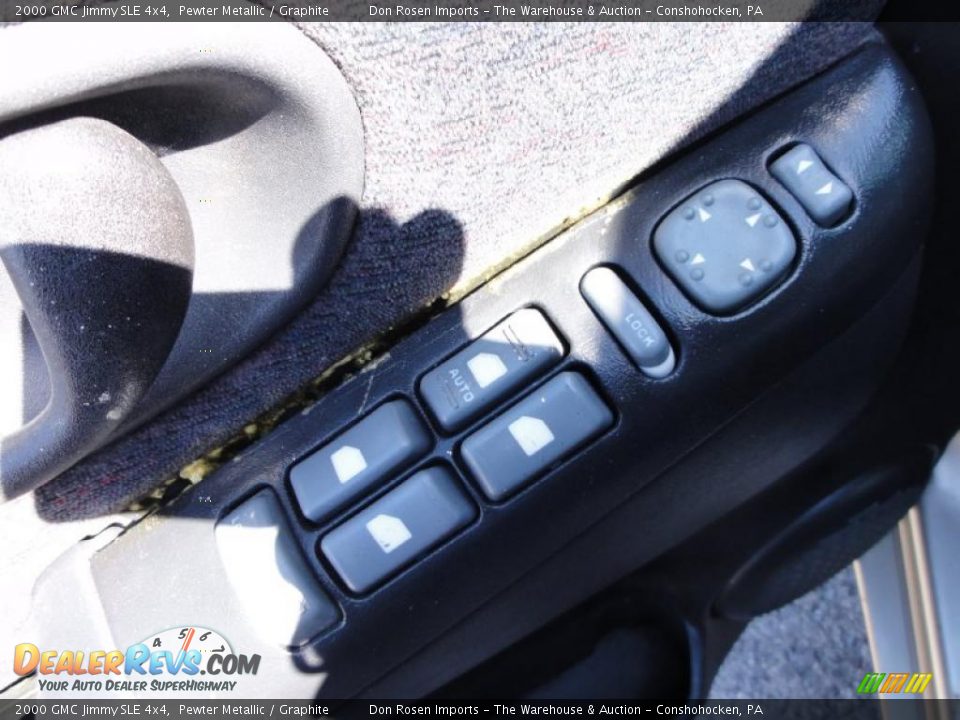 2000 GMC Jimmy SLE 4x4 Pewter Metallic / Graphite Photo #15